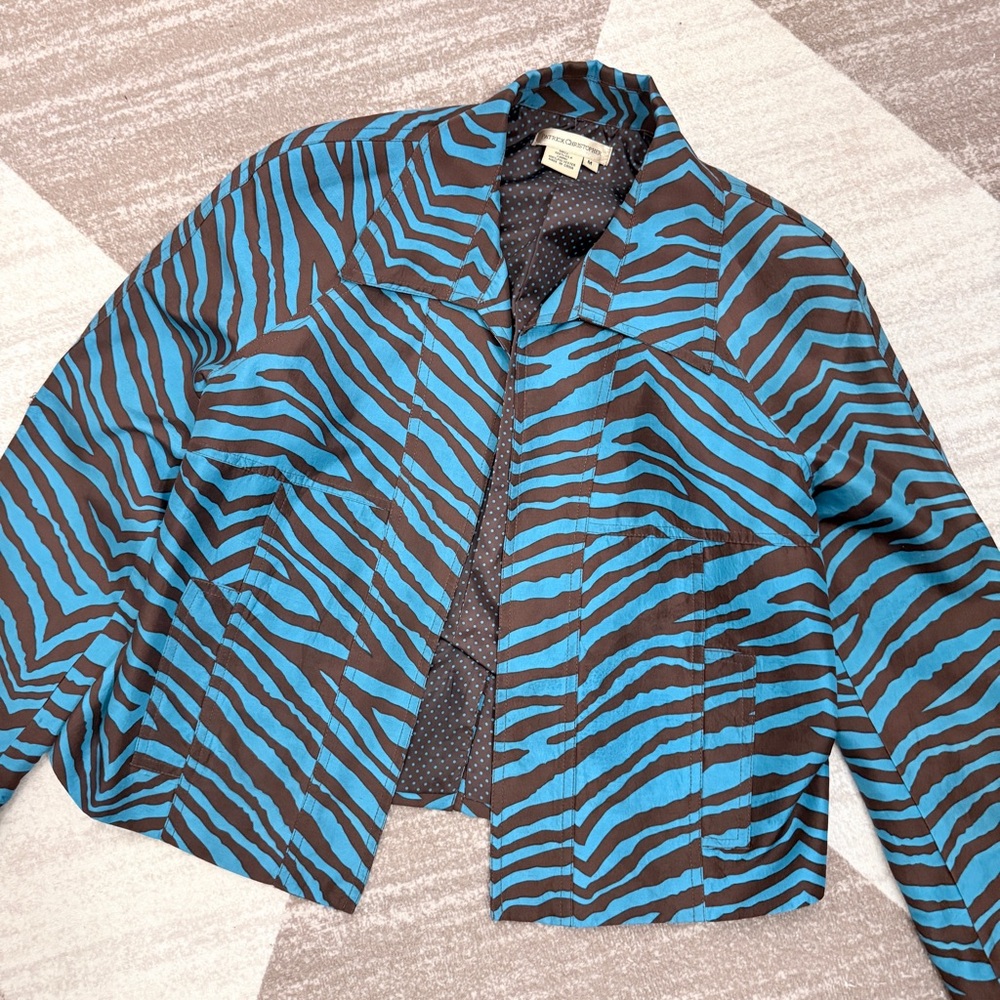 Patrick Christopher Medium Silk Jacket - image 1